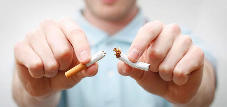 Placed in half cigarette